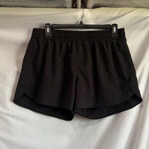 MM323 Athletic Works Women's Black Athletic Shorts